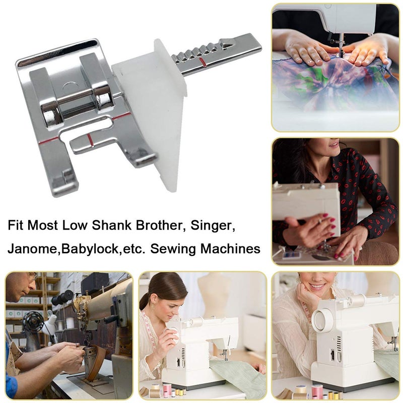 STORMSHOPPING Adjustable Guide Sewing Machine Presser Foot Fits for Low Shank Domestic Sewing Machine. Snapping On Brother, Babylock, Singer, Janome, Juki, New Home. - Image 5